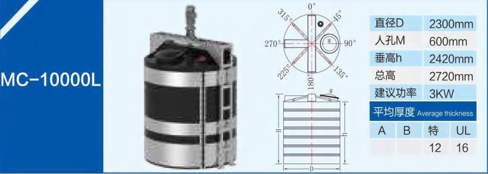 MC-1000L加药箱